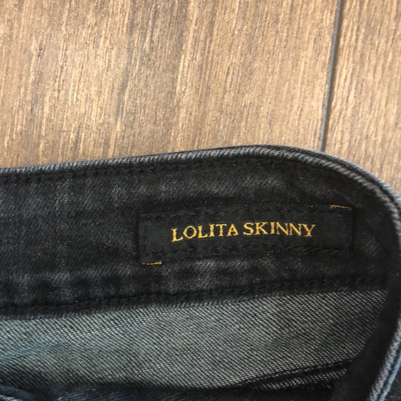 Lucky Brand Lolita Skinny Black Jeans Size 6/28 - Picture 8 of 9